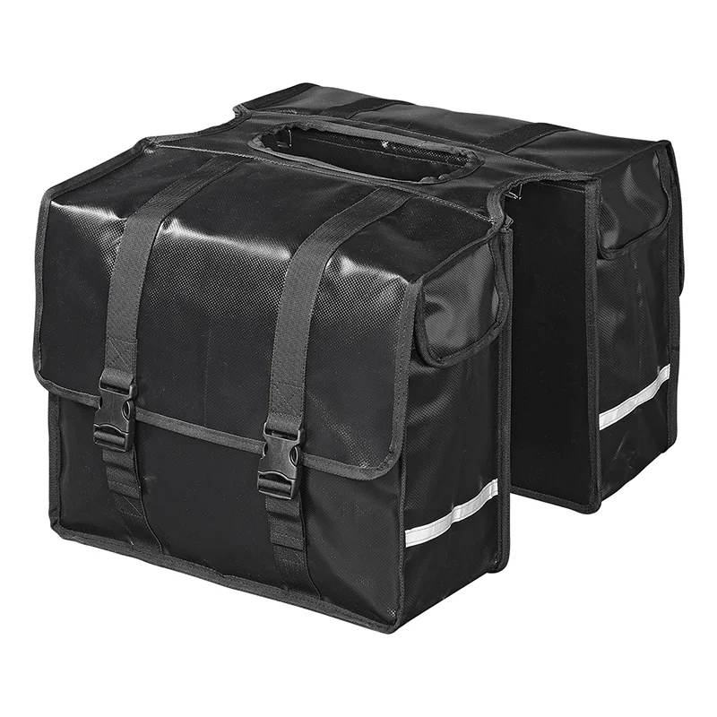 Pyörälaukku, kaksipuolinen, 40 l, vedenpitävä