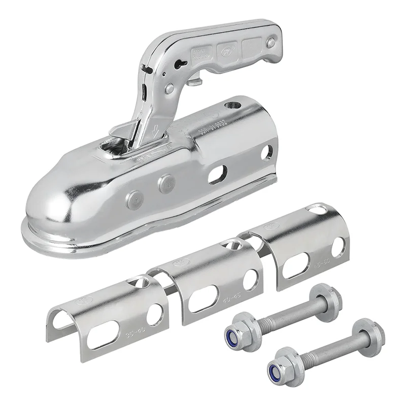 Sprzęg kulowy stalowy okrągły 35–50 mm 2000 kg hamowany ZSK-2000C-00-00