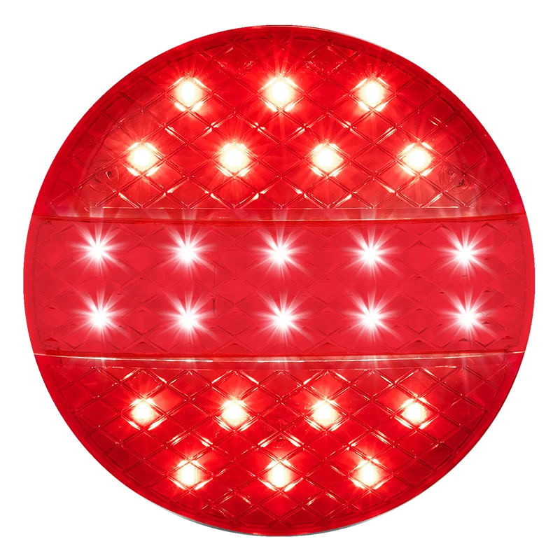 Fanale posteriore 12/24V 3 funzioni 140mm STF LED