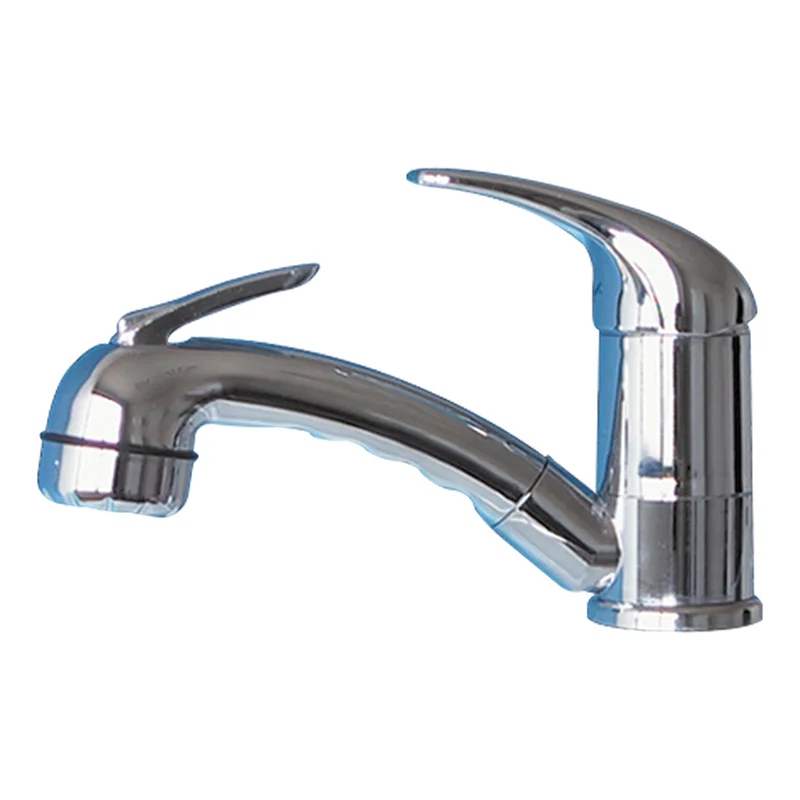 Robinet mélangeur Roma 12V Ø33 mm chromé avec douchette