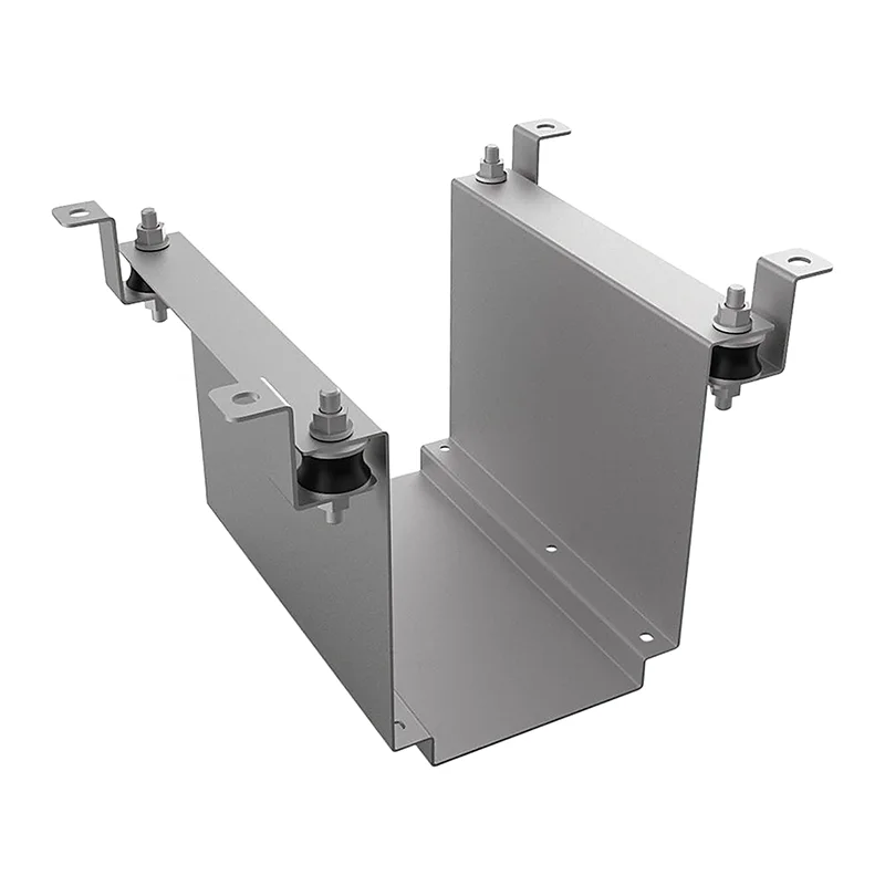 Whale universal vertical U-bracket for gas/electric space heater