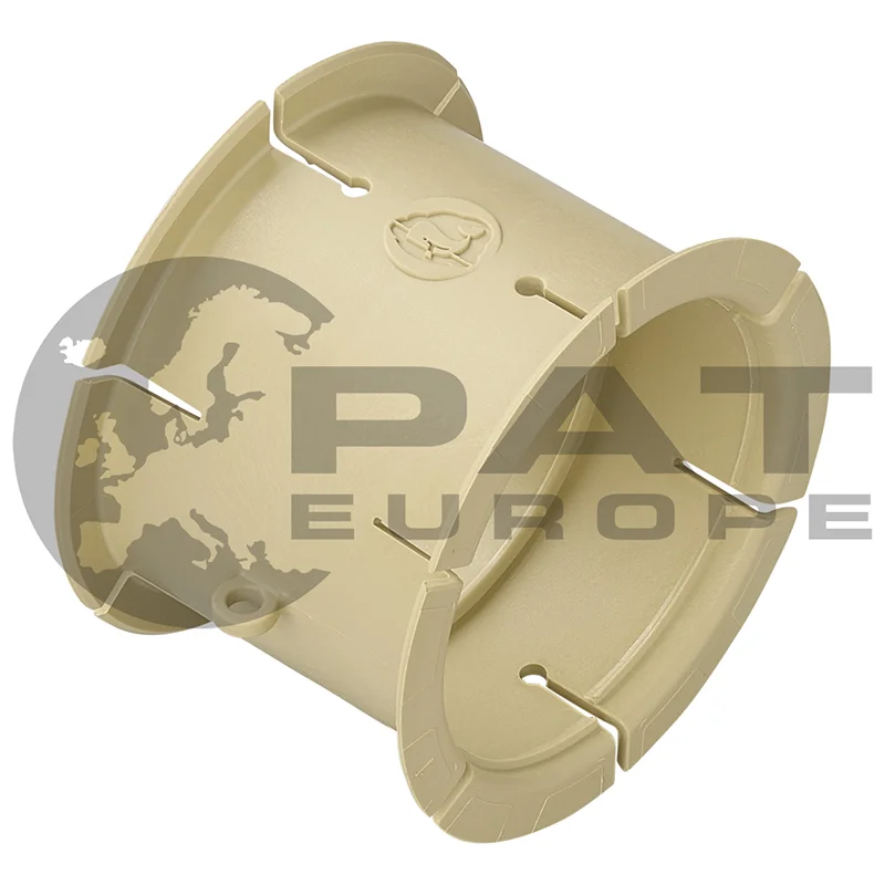 Whale air duct connector 65 mm beige