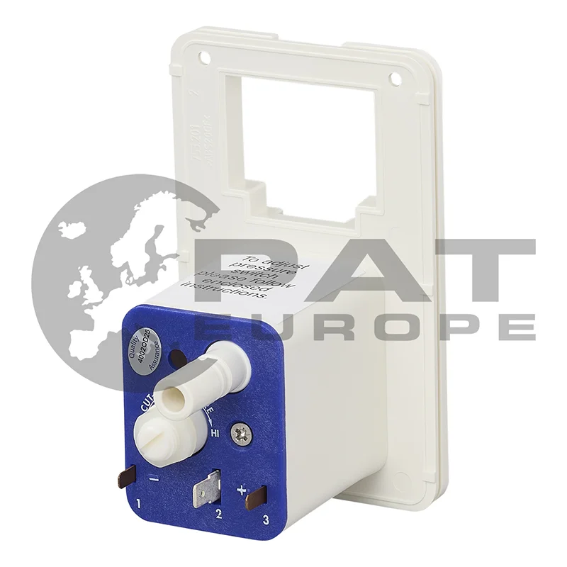 Whale Watermaster® Pressure Switch water inlet flush-mounted box