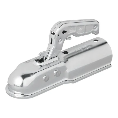 341026V01 - Zaczep kulowy stalowy, pionowy, 2 otwory, okrągły 60 mm, 1300 kg, hamowany ZSK-1300F-00-00