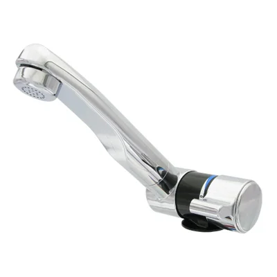 COMET_S2217.23.21 - Miscelatore London 12V Ø22 mm cromato/nero con doccetta