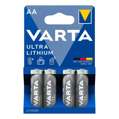 VA_LR6VALITHAA -  Varta Baterie litowe Ultra AA 4 szt w blistrze