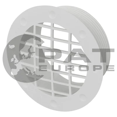 WHALE_DX6526B - Whale air duct fixed ventilation grille 65 mm white